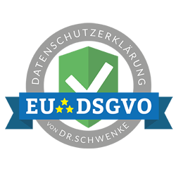 Siegel DSGVO konforme Datenschutzerklärung